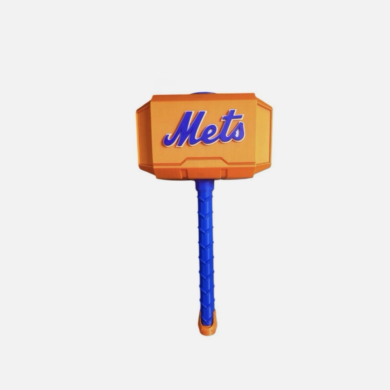 New York Mets Thor’s Hammer WITH Rock Stand - 3d Printed