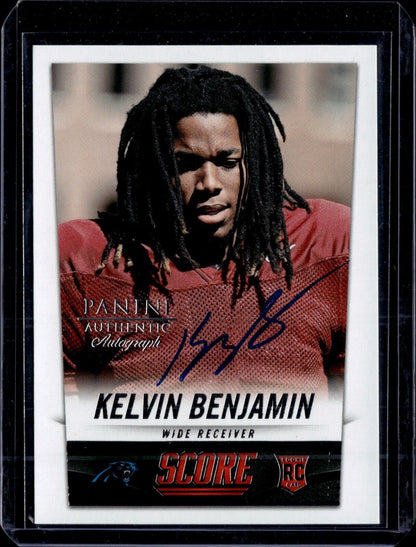 2014 Score - #391 Kelvin Benjamin (RC) Panini Authentic Autograph