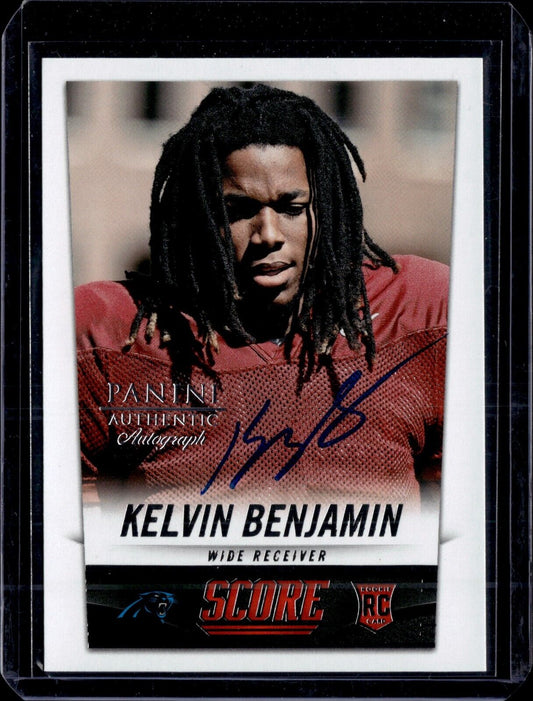 2014 Score - #391 Kelvin Benjamin (RC) Panini Authentic Autograph