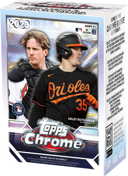 2023  Chrome Baseball Factory Sealed Value Box - Direct from