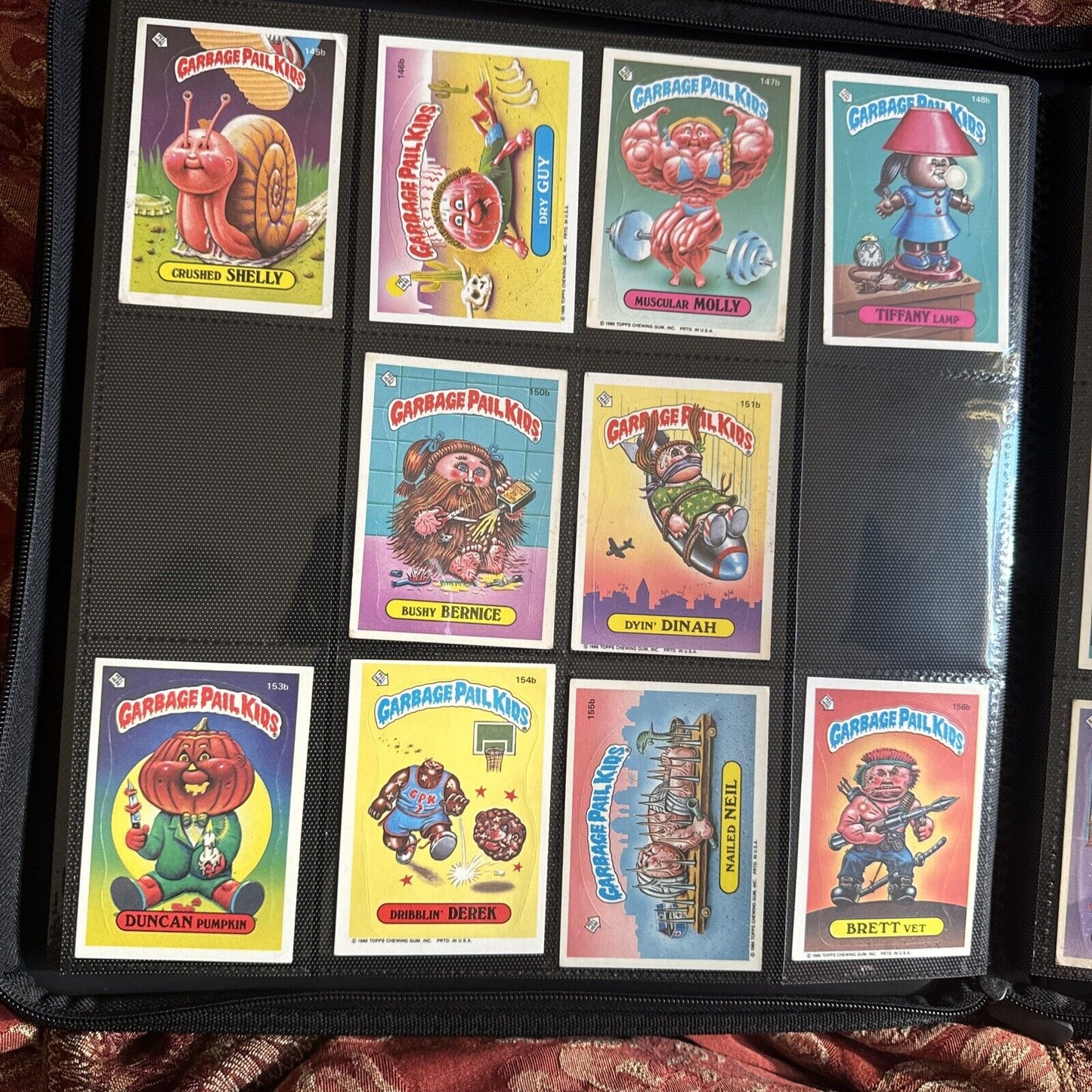 Lot of 424 (1985-1987) Vintage Garbage Pail Kids Sticker Cards - No Duplicates!