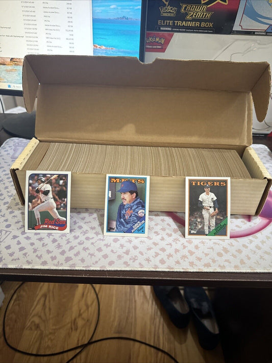 Baseball Cards Complete Set 1988 Topps