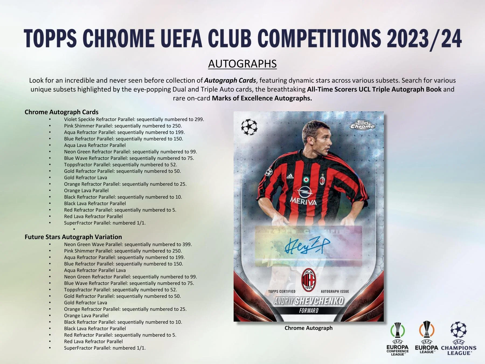 2023-24  Chrome UEFA Club Competitions Soccer Hobby Box