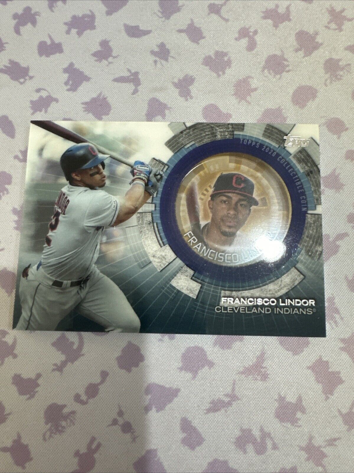 2020 Topps Update Series - Topps Baseball Coins #TBC-FL Francisco Lindor