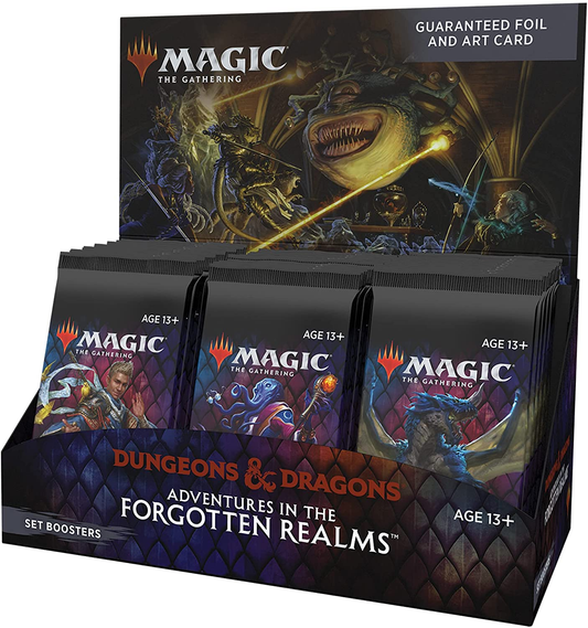 Magic: the Gathering Adventures in the Forgotten Realms Set Booster Box | 30 Pac