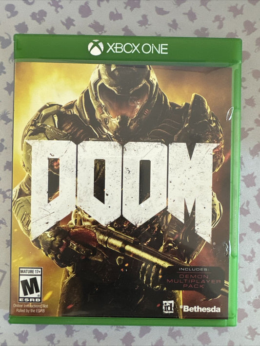 Doom - Microsoft Xbox One Complete In Box