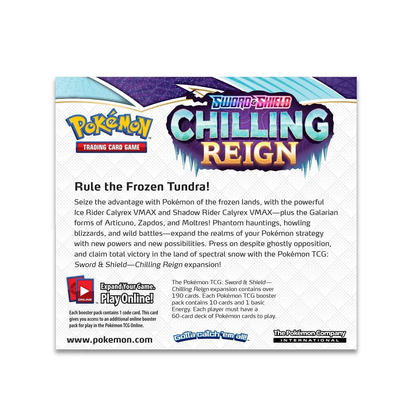 Pokemon Chilling Reign Booster Box