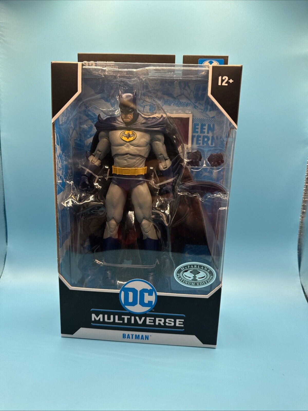 DC Multiverse BATMAN/SPAWN 1996 McFarlane Platinum Chase 7" Action Figure NEW!