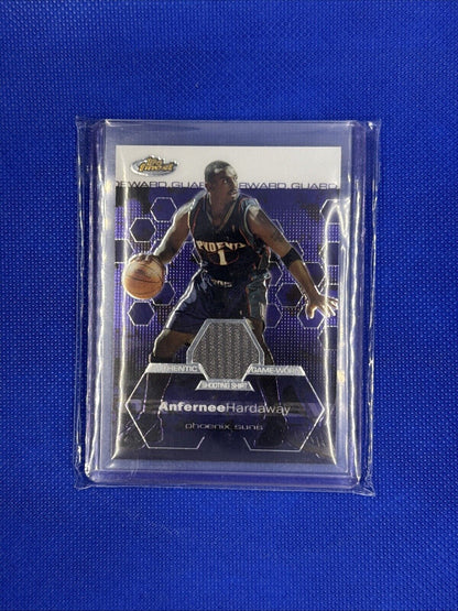 2002-03 Topps Finest Shooting Shirt Relic Anfernee Hardaway 928/999 Phoenix Suns