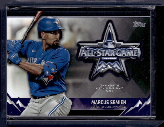 2021 Topps Update MLB All-Star Game Patch Marcus Semien #ASGP-MSE /199