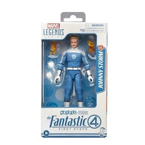 IN HAND! Marvel Legends Fantastic Four First Steps JOHNNY STORM 6" Hasbro Figure