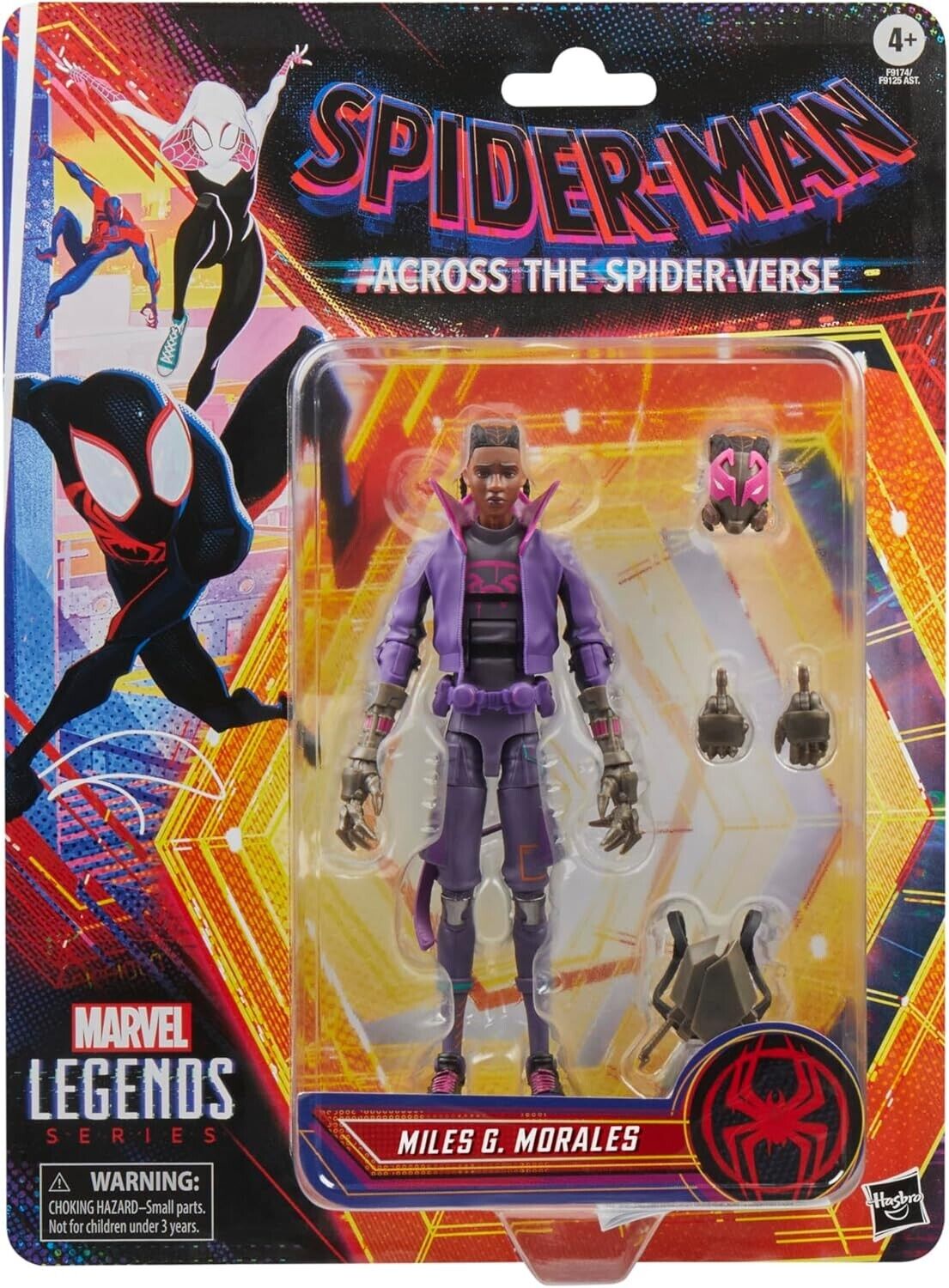 2024 Marvel Legends Across The Spider-Verse Wave 2 Retro 6" Miles G. Morales