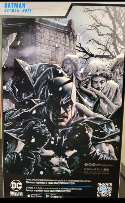 DC Multiverse Batman: Noel Batman 7” Action Figure Mcfarlane Platinum Edition