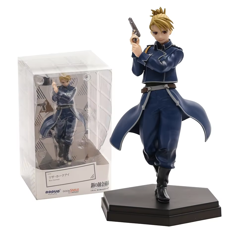 Fullmetal Alchemist Riza Hawkeye Figure PVC Model Toy Decoration Anime Figurine 