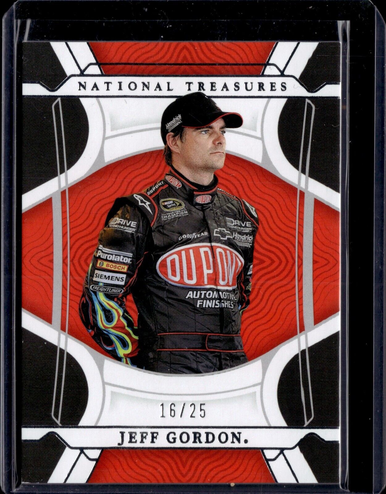 2022 Panini National Treasures - Midnight #76 Jeff Gordon /25