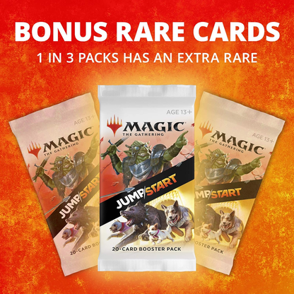 Jumpstart 2020 Booster Box | Magic: the Gathering | 24 Booster Packs | 20 Cards 