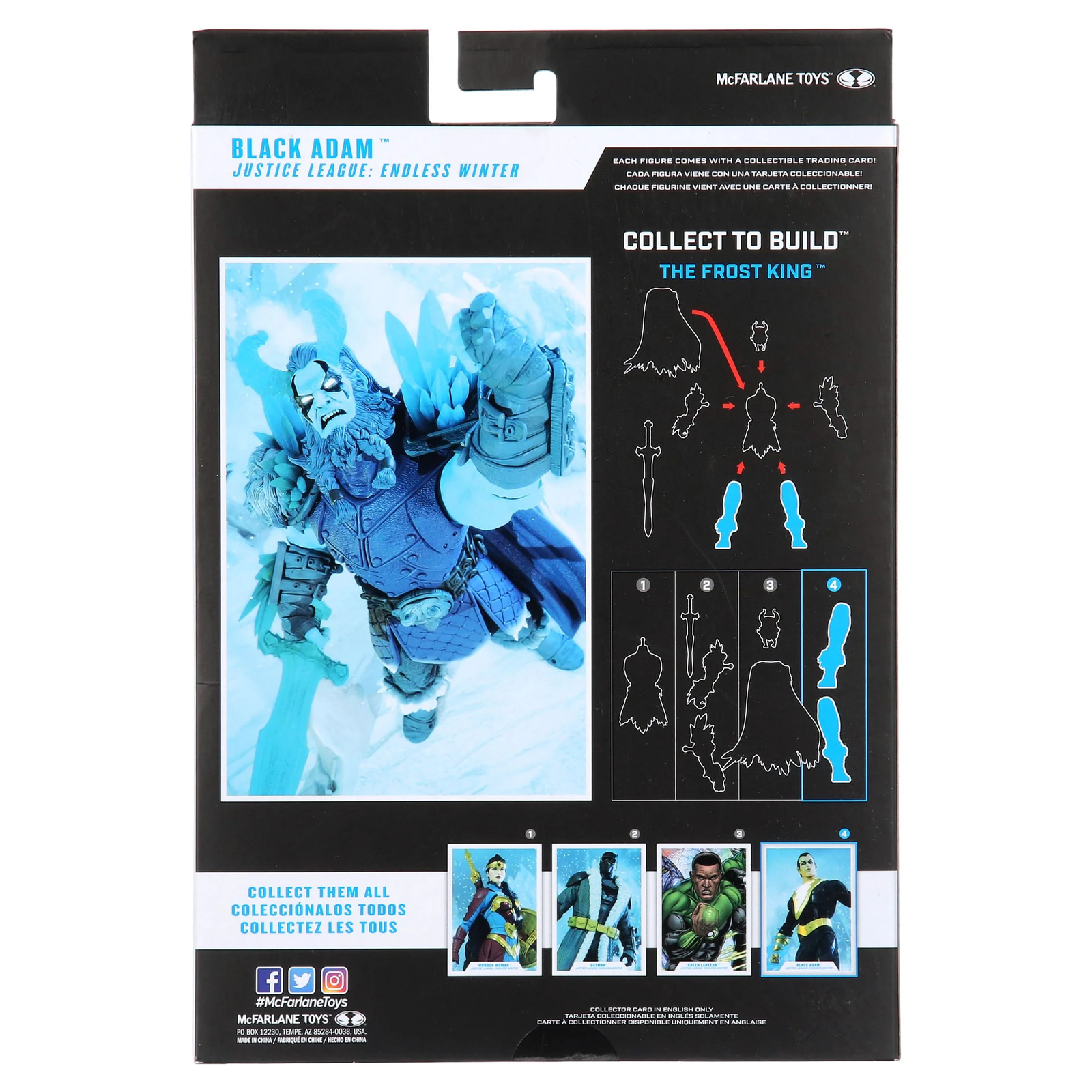 DC Multiverse Build-A Endless Winter Black Adam Action Figure 7"