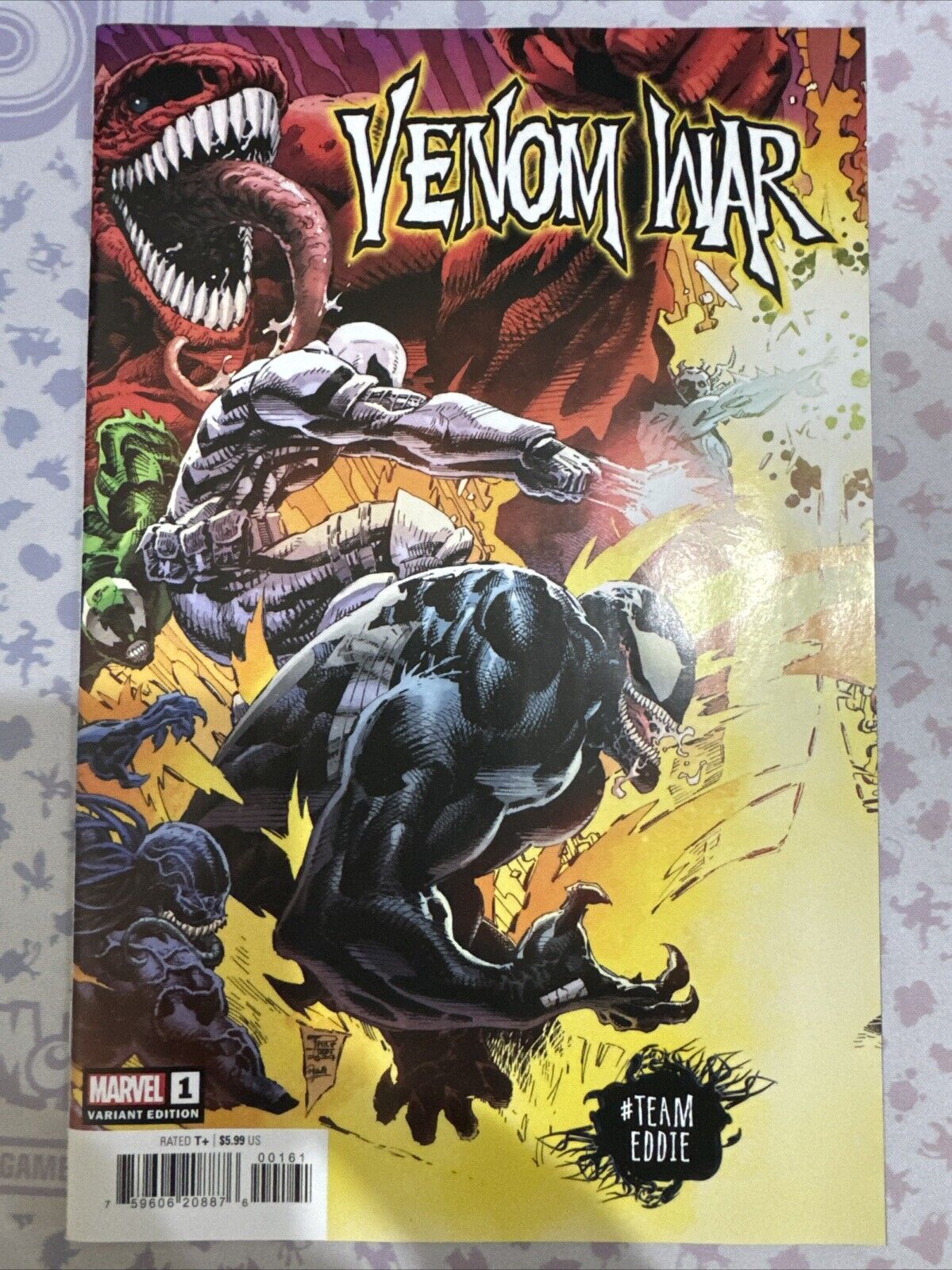 Venom War #1 Cvr B Philip Tan Team Eddie Brand New Never Read