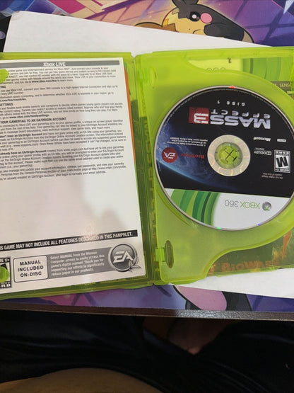 Mass Effect 3 (Microsoft Xbox 360, 2012)