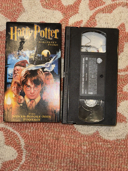 Harry Potter and the Sorcerers Stone VHS 2001 Warner Brothers