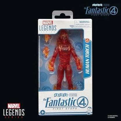 IN HAND!! Marvel Legends Fantastic Four First Steps HUMAN TORCH 6" Hasbro Figure