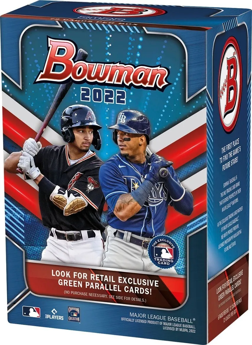 22  Cards: Bowman Baseball Value Box