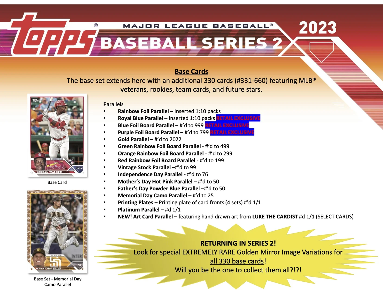 2023  Series 2 Baseball Value Box