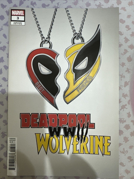 Deadpool and Wolverine WWIII #3 Movie Variant 2024 NM