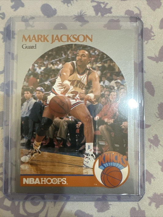1990-91 NBA Hoops - #205 Mark Jackson