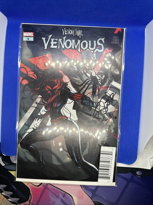 Venom War Venomous #1 1st Print Cover A 2024 Signed By Erica Schultz With COA