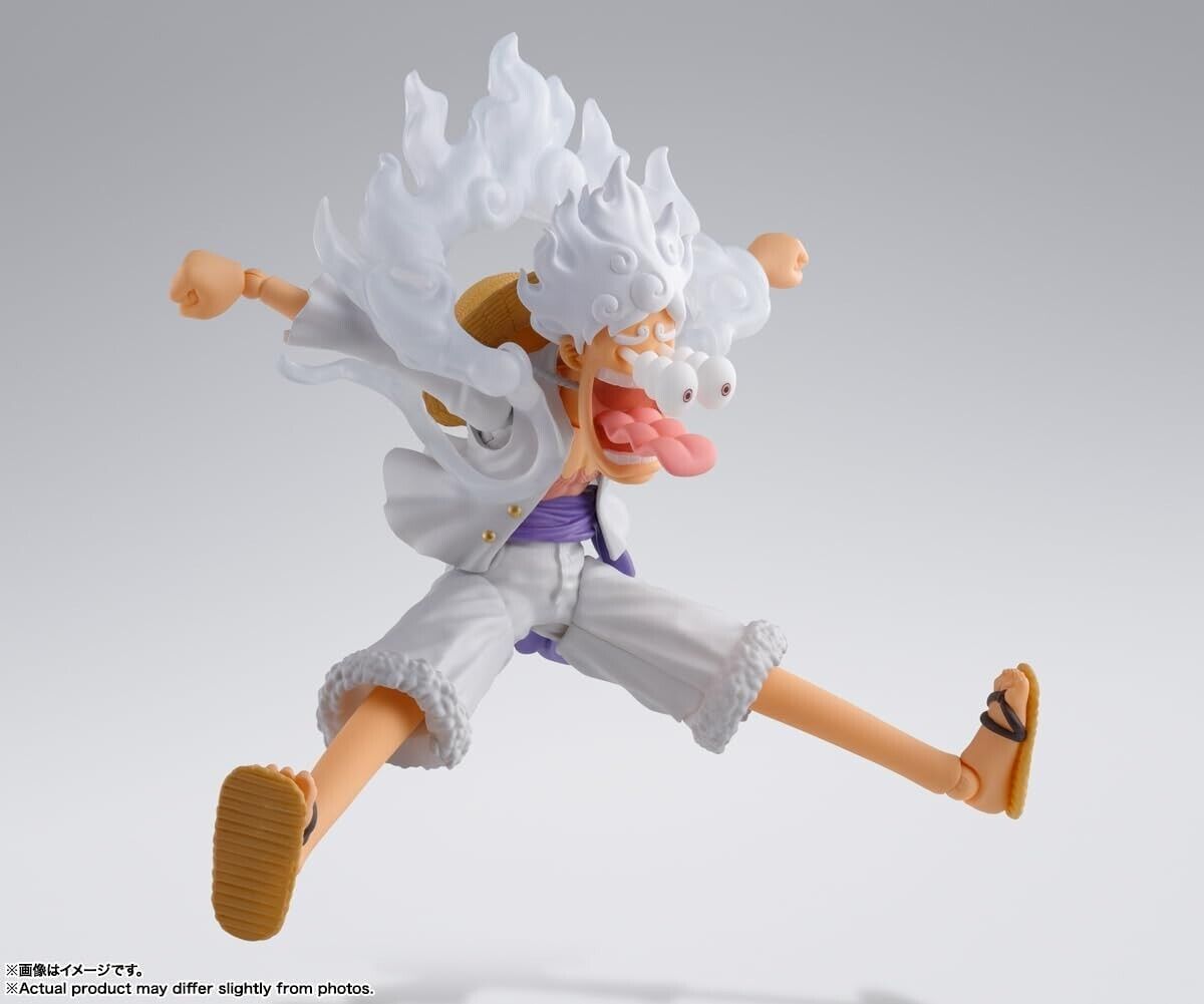 S.H. Figuarts One Piece Monkey D. Luffy Gear 5 Action Figure USA Seller