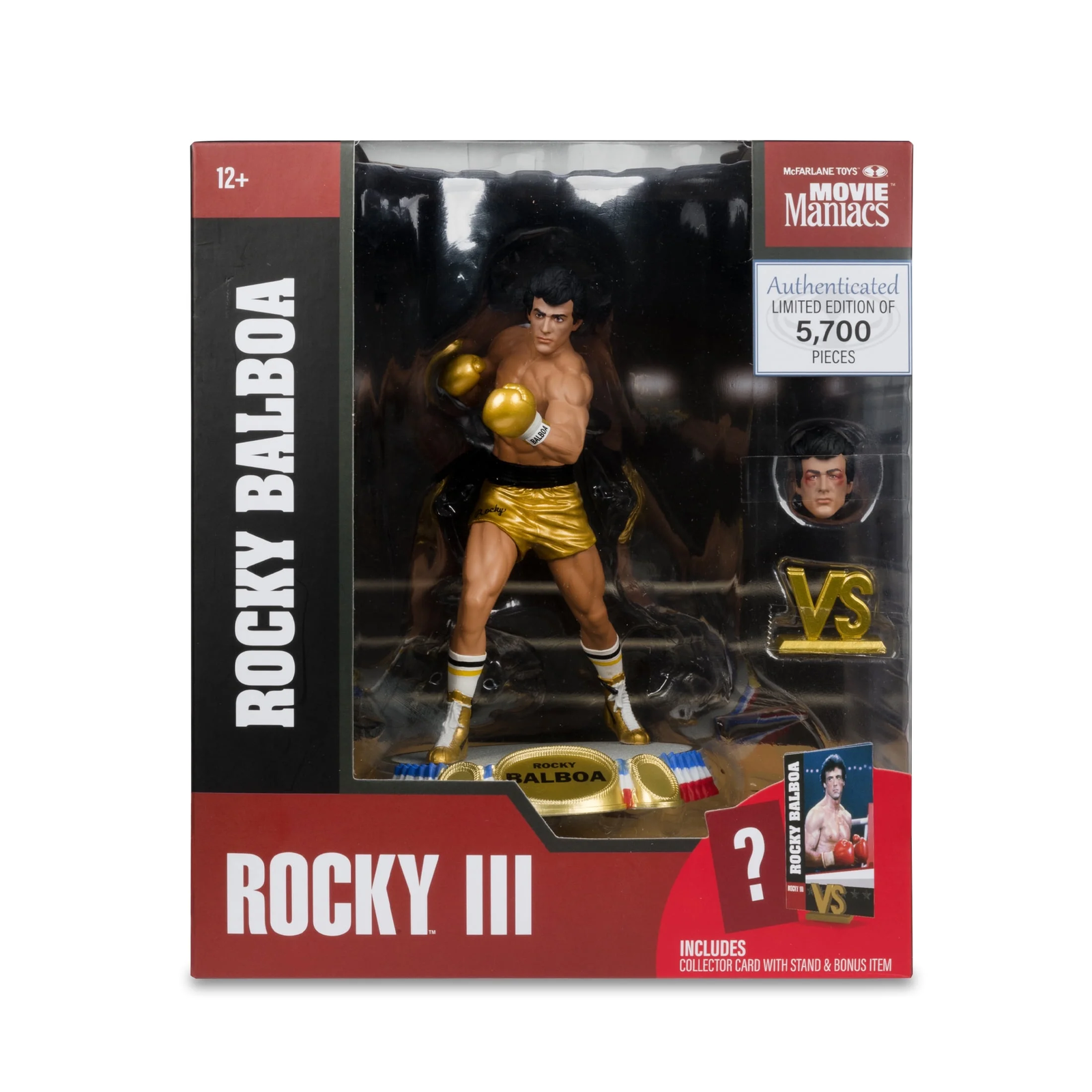 Rocky Balboa (Movie Maniacs: Rocky III) 6" Posed Figure -