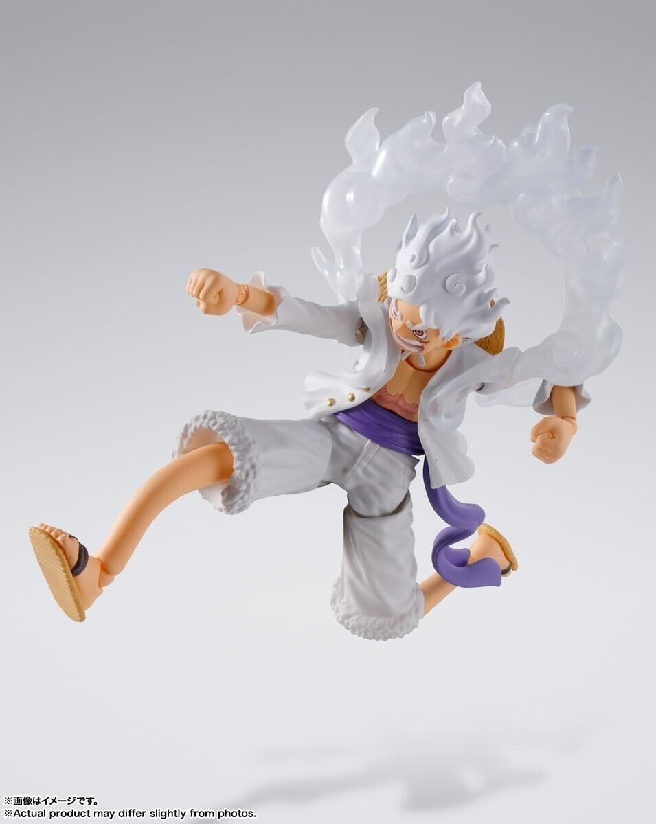 S.H. Figuarts One Piece Monkey D. Luffy Gear 5 Action Figure USA Seller