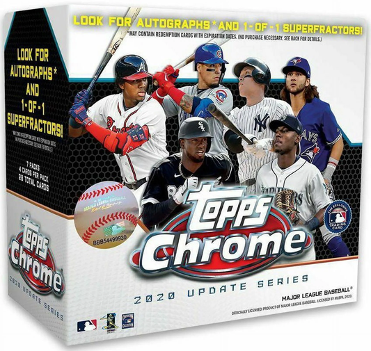 2020  Chrome Update Baseball Mega Box