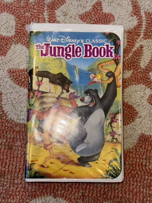 The Jungle Book (1967) (VHS, 1992) Black Diamond