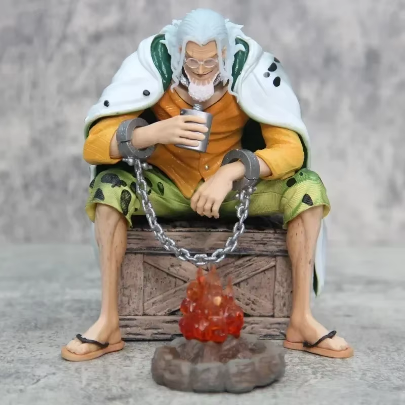 Anime Figure Figurine One Piece Action Figure Silvers Rayleigh Model