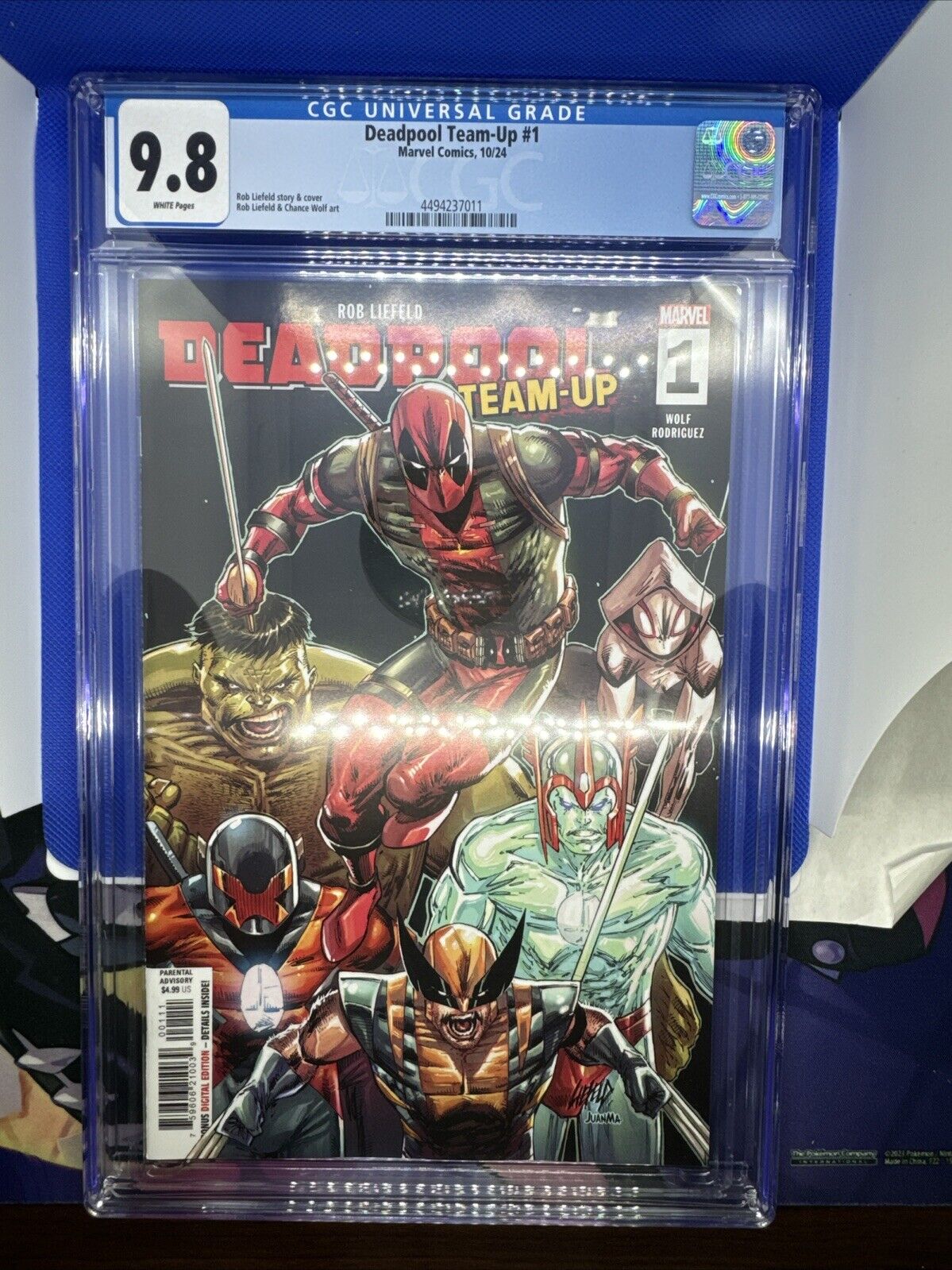 Deadpool Team-Up 1 CGC 9.8 Rob Liefeld Cover