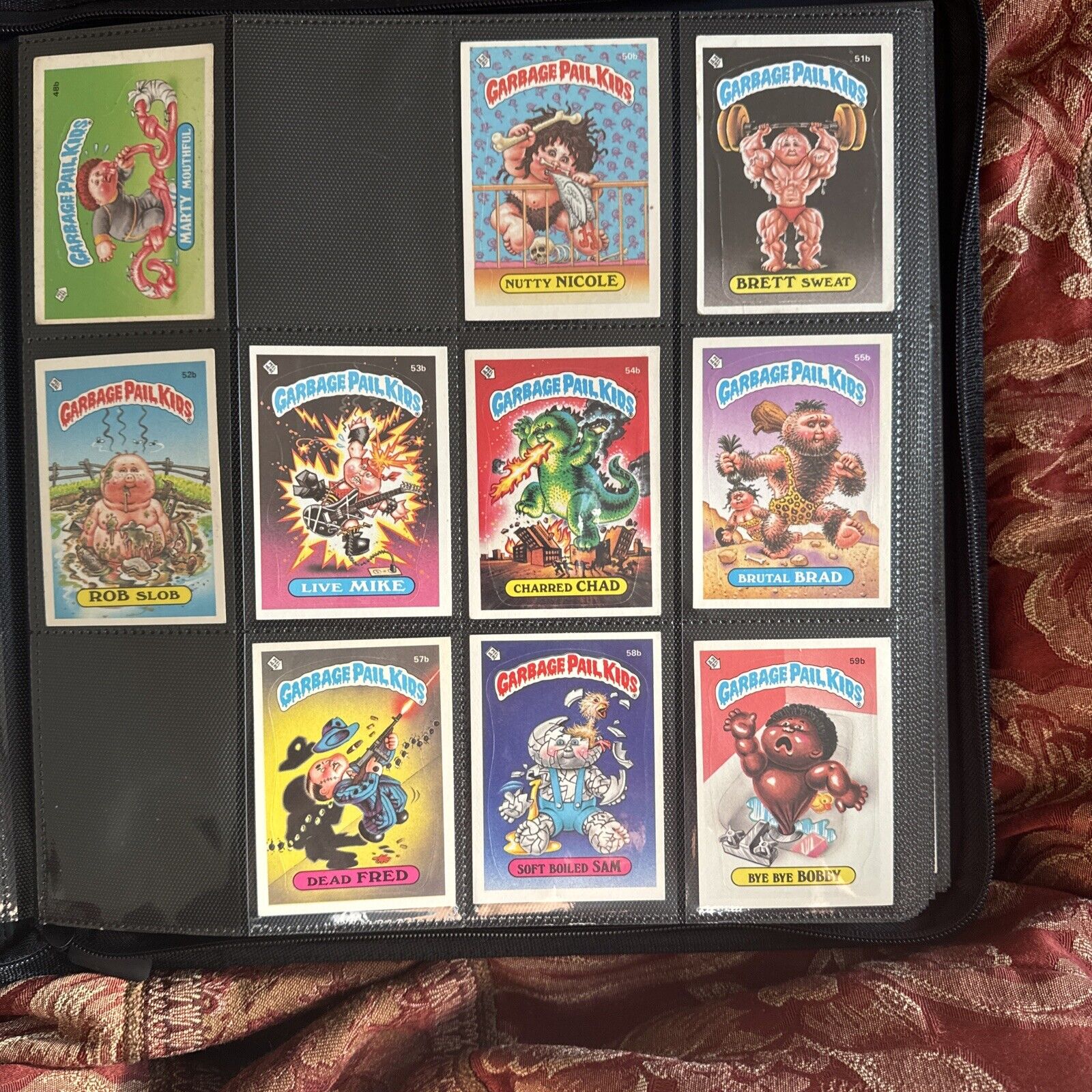 Lot of 424 (1985-1987) Vintage Garbage Pail Kids Sticker Cards - No Duplicates!