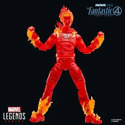 IN HAND!! Marvel Legends Fantastic Four First Steps HUMAN TORCH 6" Hasbro Figure