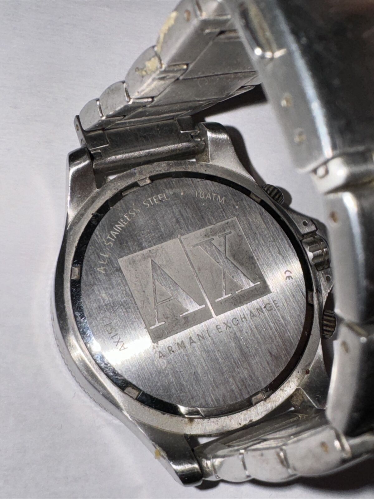 Armani Exchange AX1512 Blue Dial Stainless Steel Chronograph Men's Watch