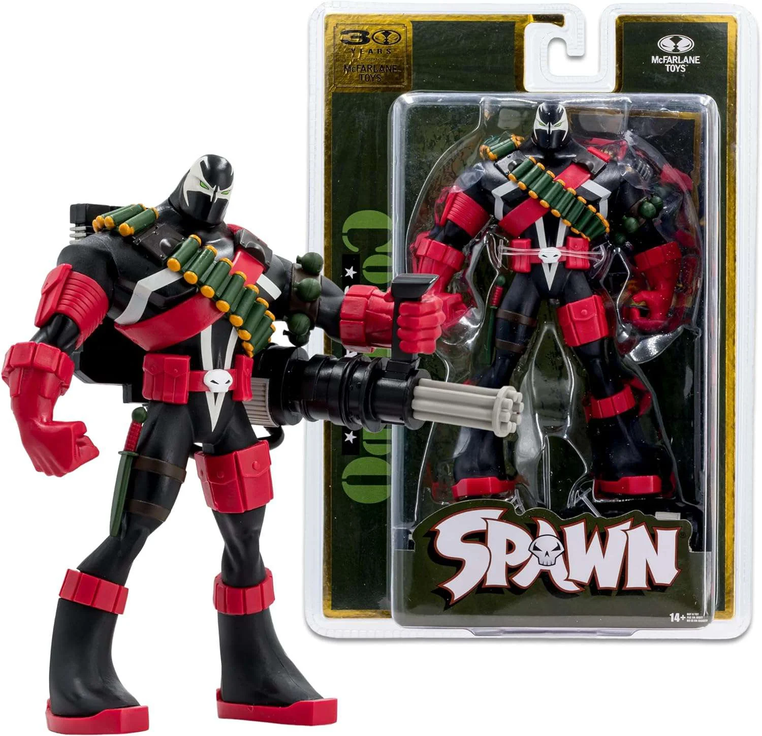 Spawn 30Th Anniversary 7 Inch Action Figure - High School Spawn