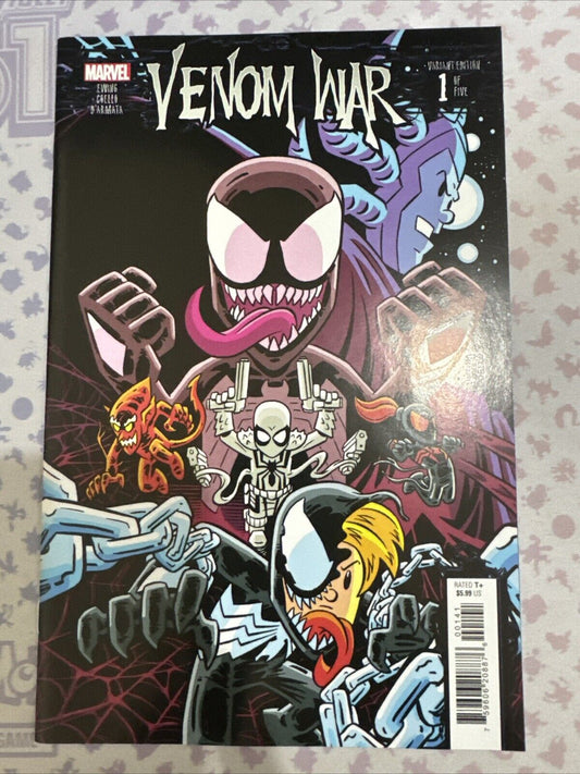 Venom War #1 Chris Giarrusso Variant Marvel Comics