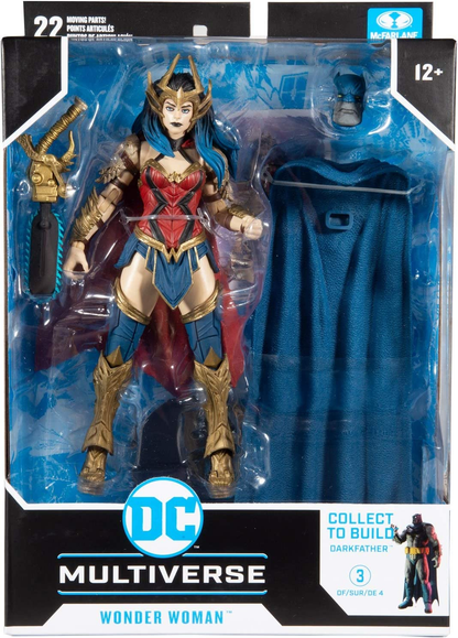 - DC Multiverse Dark Nights: Death Metal Wonder Woman 7" Action Figure with Buil