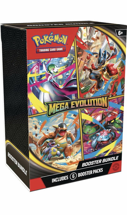 Pokémon MEGA EVOLUTION  Booster Bundle Pokemon Sealed new