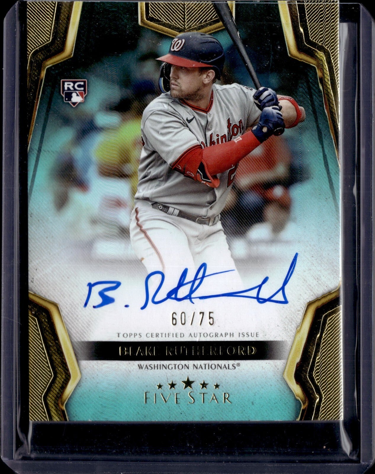 2024 Topps Five Star - Autographs #FSA-BR Blake Rutherford (AU, RC)