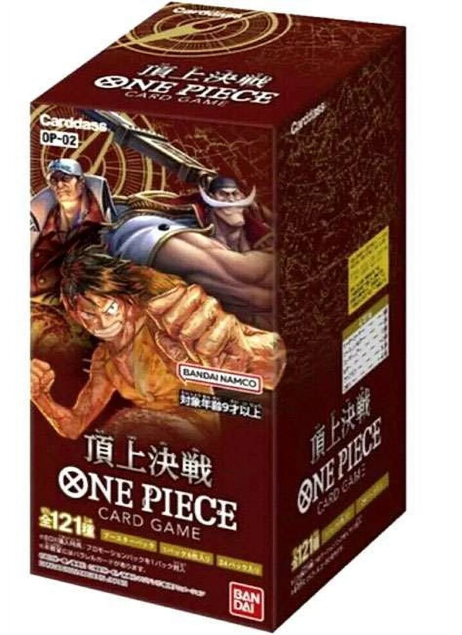 ONE Piece Card Game Paramount War Booster Box [OP-02] Japanese - 24 Packs