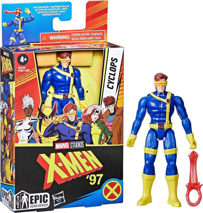 Cyclops 4-Inch Action Figure Hasbro X-Men 97 Epic Hero Series 2023