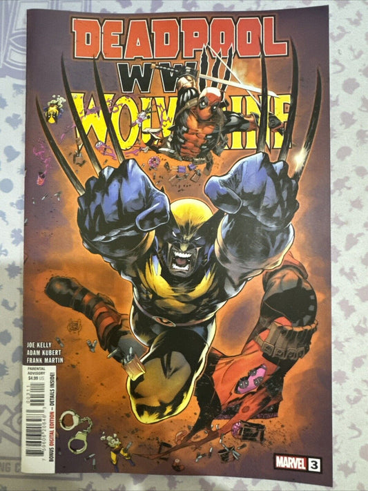 Deadpool & Wolverine: Wwiii #3 (Marvel Comics September 2024)