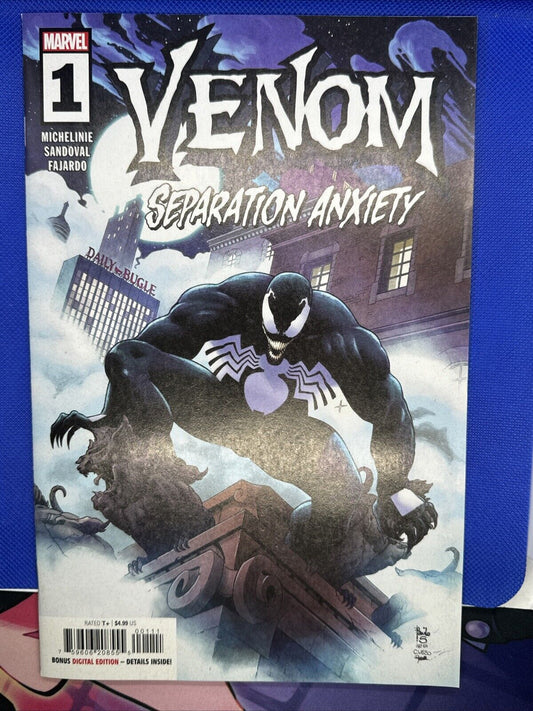 Venom Separation Anxiety #1 First Print Marvel Comics NM
