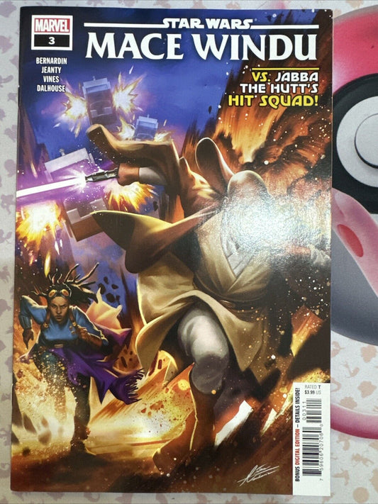 Star Wars: Mace Windu #3 (Marvel Comics June 2024)